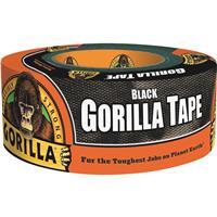  Gorilla  Tape 1.88 Inchx12 Yard  Black  1 Roll 6012720 6012160