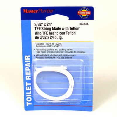  Master Plumber  TFE String With Teflon 3/32x24 Inch 1 Each 020030-288: $11.55