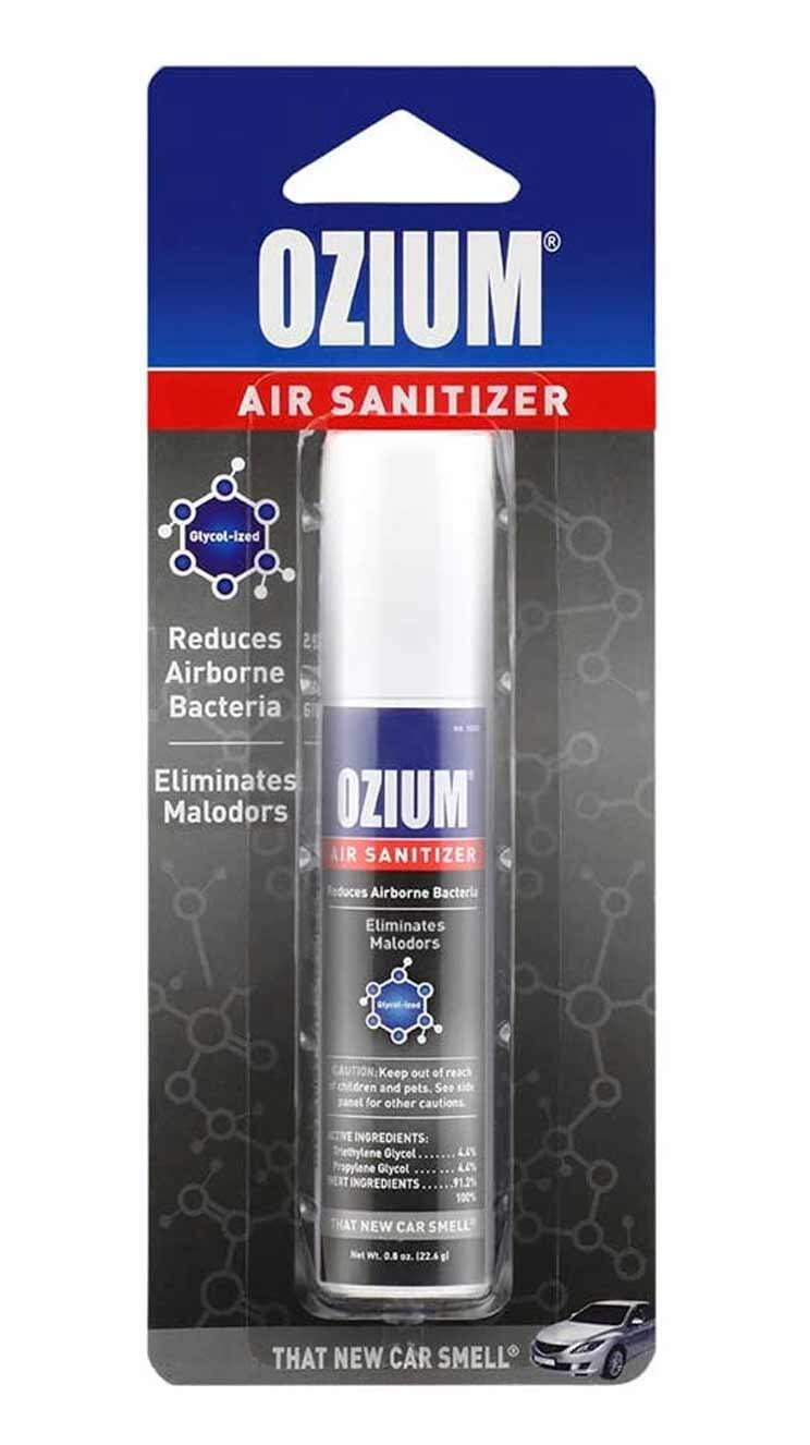  Ozium  Air Sanitizer New Car Scent 3.5 Ounce 1 Each OZM-22