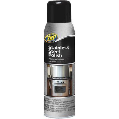 Zep Commercial Steel Cleaner And Polish 14oz 1 Each ZUSSTL14: $33.09