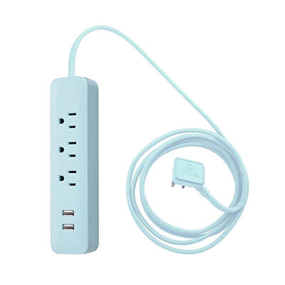 Globe Electric Power Strip With Usb 6 Foot Green 1 Each 78255