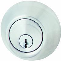  Steel Pro  Kwikset Double Cylinder Deadbolt Satin Chrome  1 Each D102SC