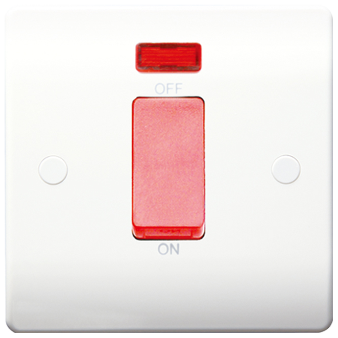 SWITCH W/NEON  45A DP VN203