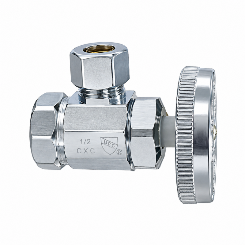  Angle Valve  1/2x3/8 Inch  Brass 1 Each A3010
