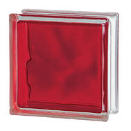 Glass Block Brilly Red 1 Each BLSE114149: $24.53