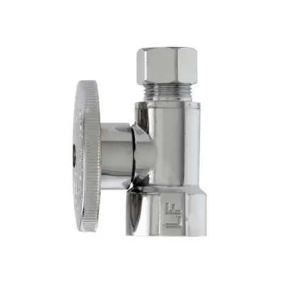 STOP VALVE MP 1/2X3/8 CHR M/D