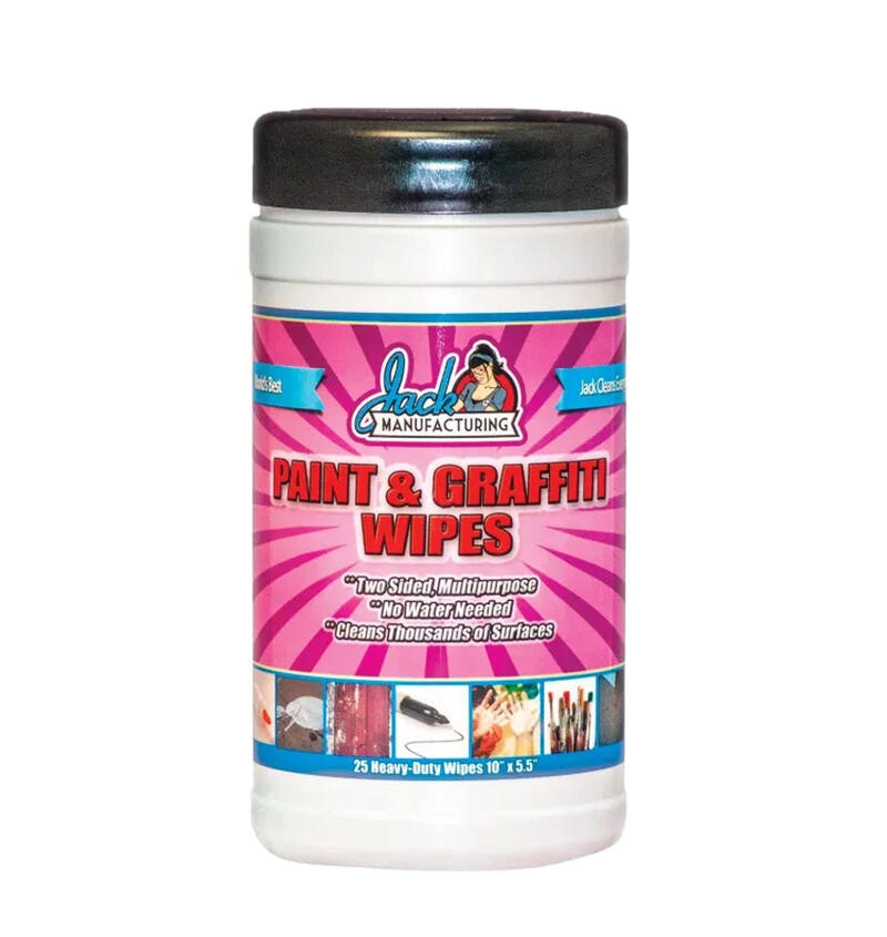 Jack Manufacturing Paint And Graffiti Wipes 1 Pack 830922 M&C Home Depot