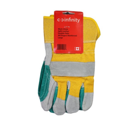  D Palm Leather Gloves 1 Each 711DPT