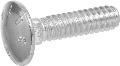  Hillman  Carriage Bolt 5/16x4 Inch  Zinc  1 Each 240114 800-683