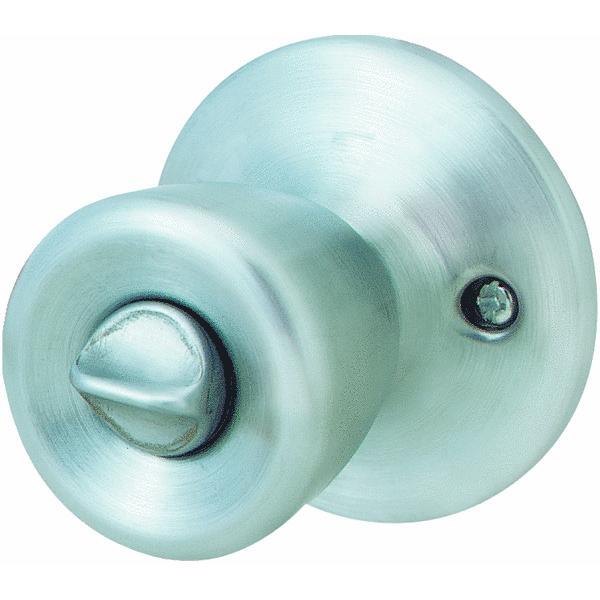  Steel Pro  Bed And Bath Door Knob  Satin Chrome  1 Each 5762SC-PR CP