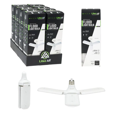 3-PANEL LED LIGHT BULB