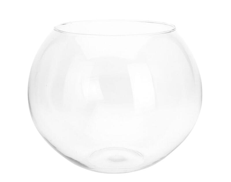 Glass Vase 25x20cm 1 Each DS7000350