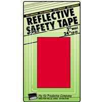  Hy-Ko Reflective Tape 2 Inchx24 Inch  Red 1 Each TAPE-4