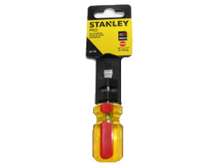  Stanley  Standard Tip Screwdriver  1/4x1-1/2 Inch  1 Each 95IB69118