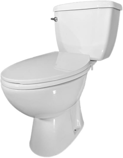 TOILET 2PC PTRAP RLESS T-F