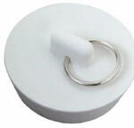  Master Plumber Rubber Sink Stopper 1-1/4 Inch  White 1 Each 714-587