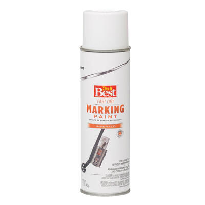Do It Best Marking Spray Paint 17oz White 1 Each 203167D: $29.27