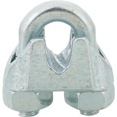  Campbell  Galvanized Iron Cable Clip 1/16 Inch 1 Each T7670409