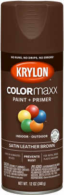 COLORMAXX SATIN LEATHER BRN SP