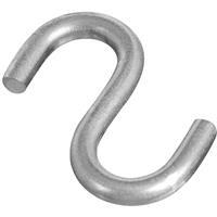  National Heavy Open S Hook 1-1/2 Inch  Stainless Steel 1 Each N233536