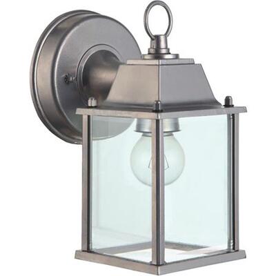  Home Impressions Wall Fixture Outdoor Brushed Nickel 1 Each IOL3BN: $77.23