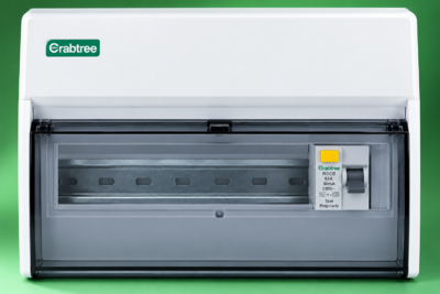 Crabtree Consumer Unit 80a 30ma 11w Rcd 1 Each 18LC11/80/30