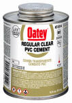  Oatey PVC Regular Clear Cement 16 Ounce  1 Each 31014