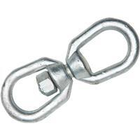  Campbell  Galvanized Swivel Eye And Eye 1/4 Inch  1 Each T9630435