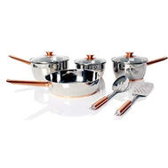 Sabichi Cookware With Copper Base 6 Piece 1 Set 189196: $346.15