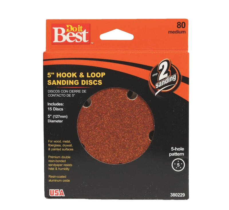  Do It Best  Sanding Disc Backing Pad 5 Inch  1 Each 330256