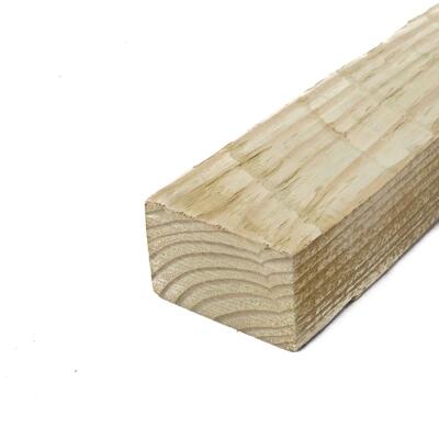 Lumber Yellow Pine #1 Rough Treated 2x3x14  1 Length: $46.48