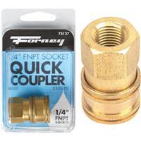  Forney Female Quick Coupler Pressure Washer Socket 1/4 Inch  1 Each 75127