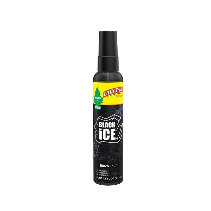  Little Trees  Air Freshener Spray  3.5oz  Black Ice  1 Each UPS-06355