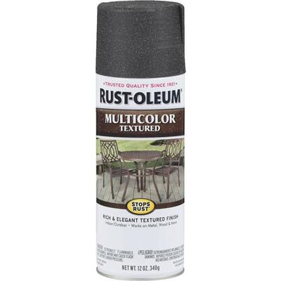 Rust-Oleum Multicolor Text Spray Paint 12oz Aged Iron 1 Each 223525
