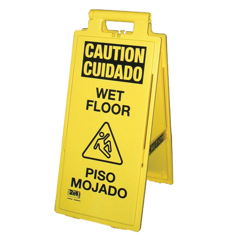  Impact Caution Wet Floor Sign Yellow 1 Each 24106-90