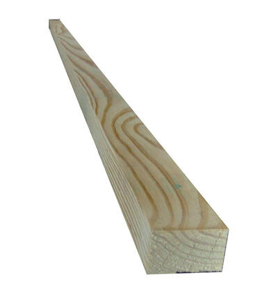 Lumber Yellow Pine #1 Rough Treated 1x3x20 1 Length: $37.94