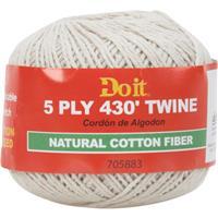  Do It Best Natural Cotton Twine 5 Ply  430 Foot  1 Each 705883