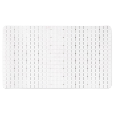 BATH MAT 14.5X26.8 WHITE 93247