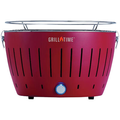 PORT CHARCOAL GRILL 124SQ RED
