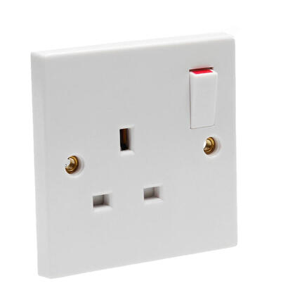 Crabtree Switch Socket Outlet 1 Gang 13a  1 Each VX1300: $8.61