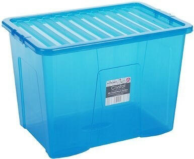 Wham Storage Box 80l Blue 1 Each 11318