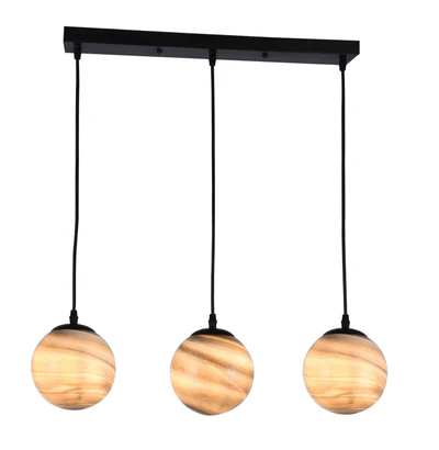PENDANT LED LAMP E27 BEIGE