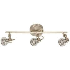 Lumicentro Spot Bar Light 6W Satin Nickel 3 Pack 21 04504-4