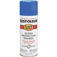 Rust-Oleum Stops Rust Gloss Anti-Rust Spray Paint 12oz Sail Blue 1 Each 7724-830