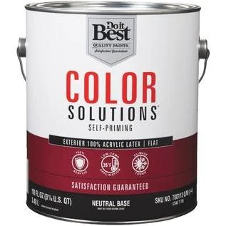 Color Solutions Semi Gloss Ltx Self Priming Int Paint Neutral 1 Gal CS45T0705