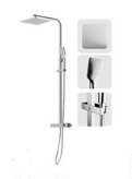 WALL BAR SHOWER SET W/HS CHR