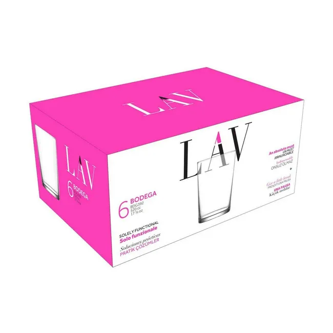  Lav Tumbler 6Pc 1 Set 751-BDG932F