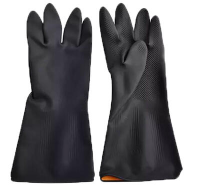 Hoteche Industrial Latex Gloves Large 1 Pair 430201