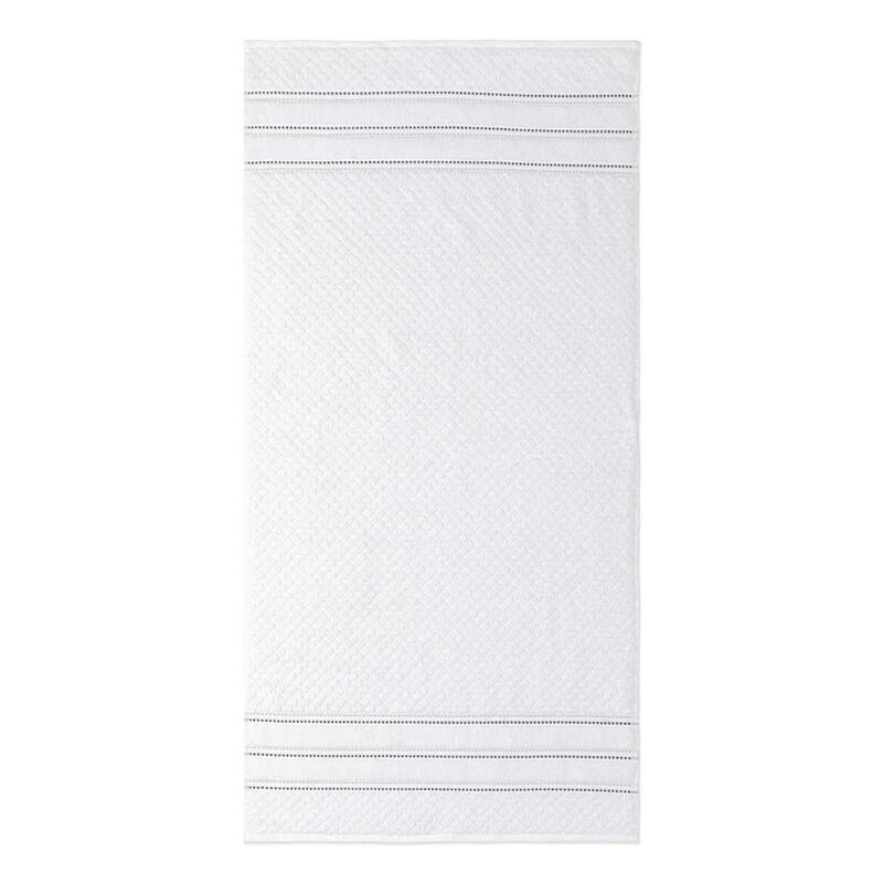 Safdie & Co Terry Bath Towel 24x50cm White 1 Each 77583.B.01