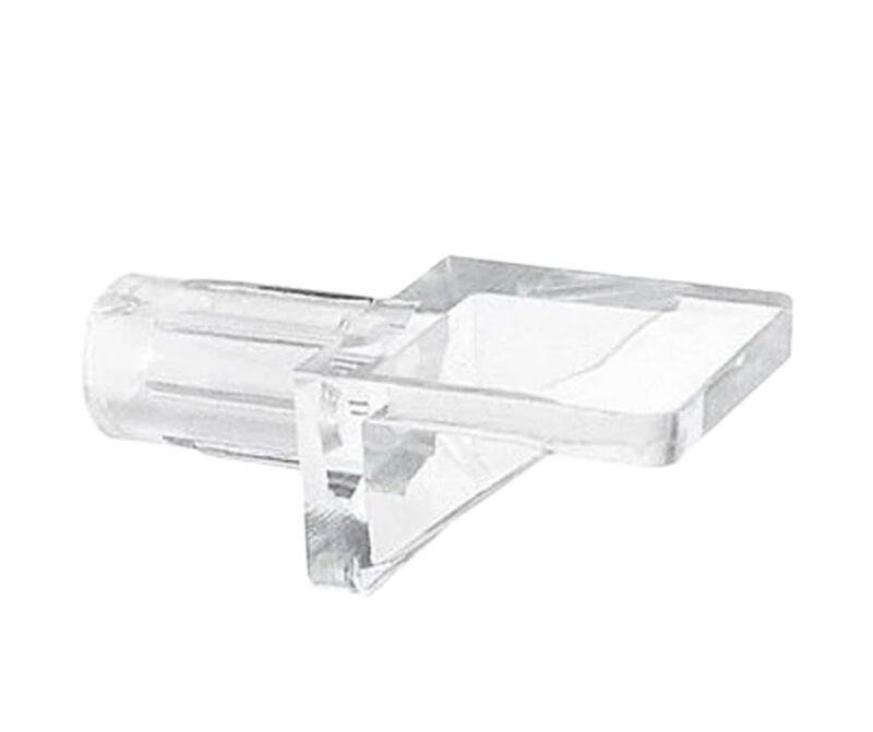  Prime Line  Shelf Support 1/4x11/16 Inch  Clear 1 Each 242152